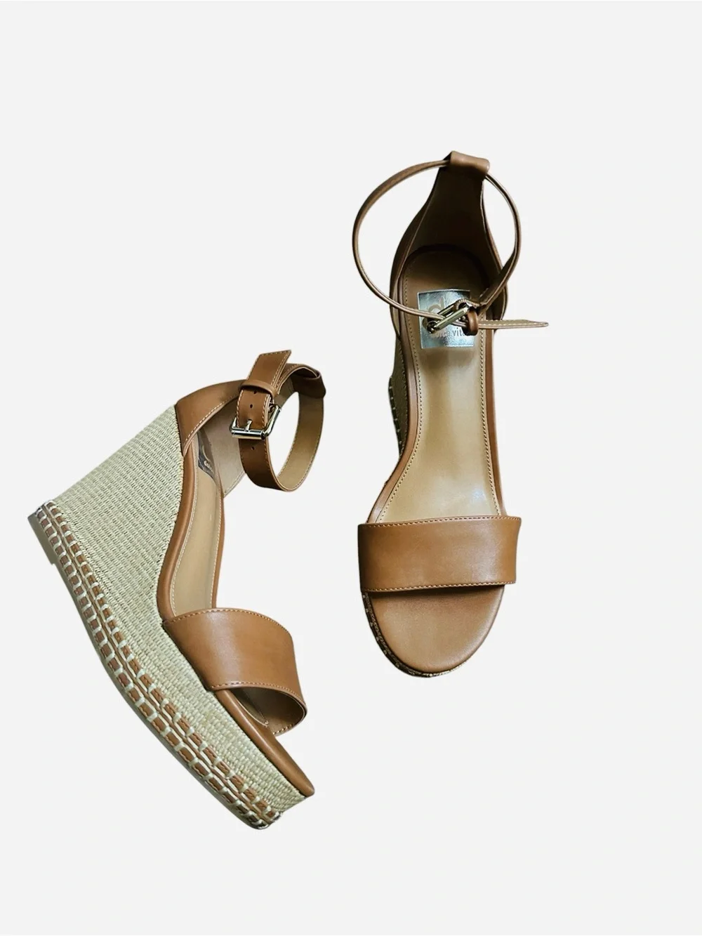 DV by Dolce Vita Tammara Tan Wedge Sandals